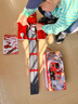 COOKSS儿童玩具车男女孩3-11岁声光消防车轨道变形弹射合金汽车圣诞礼物 实拍图