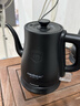 金灶（KAMJOVE） 茶艺专用泡茶烧水壶优雅长嘴电热水壶随手泡开水壶自动断电热水壶煮水壶家用1L 1L T-93（磨砂黑色） 实拍图