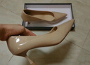 达芙妮裸色高跟鞋女2025秋季爆款通勤女鞋气质尖头细跟单鞋女职场皮鞋女 裸肤色【跟高6cm】 37 实拍图