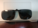 明月 京野偏光夹片变色墨镜男士开车驾驶专用眼镜女防太阳光户外夹片 偏光夹片-灰片18016 C13 实拍图