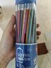 得力（deli）50支HB铅笔经典彩色抽条六角杆铅笔带橡皮头学生书写素描绘图铅笔33433-HB学生开学礼物 实拍图