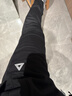 匹克针织运动裤男冬季跑步加绒梭织长裤休闲裤运动服男直筒裤束脚裤子 【秋冬加绒直筒裤4011】黑色 XL (180) 实拍图