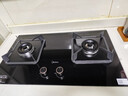 美的（Midea）【国家补贴换新立减20%】燃气灶液化气 双灶具 家用5.0kW台嵌两用 高热效 可调节底盘 Q325-M 实拍图