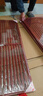 正圣2个起拍】暖气罩遮挡板定做格栅装饰网铁艺百叶老式暖气片防尘罩 【红木色-仿木纹】洞口尺寸：60 X 60cm 实拍图