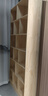 蔓斯菲尔（MSFE）全实木书架纯实木书柜置物架落地一体靠墙简易儿童高中生卧室多层 【特价冲量】全实木80*24*180CM 【全实木】 实拍图