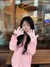 三丽鸥官方正品hellokitty手套冬季女保暖骑行毛绒可爱五指可触屏 正版授权-Hello Kitty【少女粉+豹纹/蝴蝶结】甜美百搭 三丽鸥-Hello Kitty-手套【均码】柔软亲肤-防风防寒 实拍图