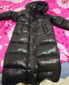 金羽杰明星同款冬季加厚保暖黑金羽绒服女长款新潮轻暖面包服Y23806208Y 实拍图
