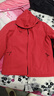JEEP SPIRIT吉普棉服秋冬季外套加绒加厚保暖户外连帽运动上衣 红色 3XL 实拍图
