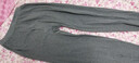浪莎男士秋裤男100%纯棉薄款青年男生单件棉毛裤保暖线裤衬裤男 深灰1条【纯棉·抗菌·防螨】 3XL 【建议170-190斤】 实拍图
