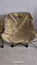 户外折叠椅月亮椅便携钓鱼凳子户外懒人椅导演椅沙滩椅摆摊 加大月亮椅【卡其色】 晒单实拍图