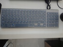 前行者（EWEADN）无线蓝牙键盘鼠标套装双模低音笔记本台式电脑商务办公打字便携超薄剪刀脚设计可充电键鼠套装外设 金属灰【键鼠套装】全系统兼容-多设备连接 实拍图