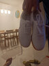 红棉 太极鞋帆布牛筋底春夏儿童男女武术鞋练功鞋太极拳运动晨练软底 白色B-1 43 实拍图