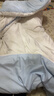 红豆A类正宗新疆棉花被子纯棉花被芯无异味加厚单人双人家用宿舍冬被 白蓝【真A类-正宗新疆棉花被】 200x230cm约8斤【冬被】 实拍图