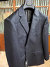 雅戈尔（YOUNGOR）西服男士050款上衣秋冬青年男套西上衣羊毛面料经典西服 藏青 2XL 185/104A 实拍图