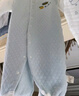 班杰威尔婴儿衣服秋冬季夹棉连体衣宝宝保暖哈衣爬服 保暖蓝熊2件套 90码 实拍图