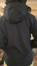 骆驼（CAMEL）三防风衣外套女户外防泼水加绒夹克 J25CAYL6015 幻影黑 M 实拍图