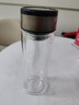【京东物流配送】高硼硅双层玻璃杯大容量泡茶杯水杯子茶水分离杯 【双层加厚】茶杯350ml1只 实拍图