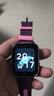 飞利浦（PHILIPS）儿童电话手表W2208A 长续航高清视频4G全网通 耐摔防水 精准定位学生智能儿童手表 樱花粉-XFQ 实拍图