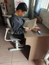 益威（EIEV）儿童学习椅可升降学生椅子儿童写字椅儿童小学生座椅电脑椅可调节 升降脚踏+9cm追背+手摇加高款-灰 实拍图