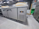 美凌时尚家【已补贴20%】操作台冰柜冷藏工作台商用冰箱奶茶店设备全套水吧台不锈钢保鲜 【冷藏款】1.8*0.8*0.8M丨变频省电80% 【全铜管制冷丨一级节能省电丨品牌压缩机】 实拍图