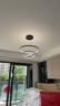 雷士（NVC）欧美现代简约客厅灯卧室餐厅灯臂发光吊灯全屋套餐WHXD100W/G-01 实拍图
