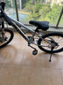 凤凰儿童自行车6-12岁自行车学生12-18岁大童山地自行车双碟刹带减震 银白色-单速辐条轮 20寸（适合身高130-140cm） 实拍图