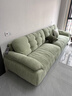 帕沙曼云朵沙发布艺可拆洗小户型客厅奶油风雪尼尔沙发多功能 2630ZF 【全拆洗款】3.4米大双人位#2900ZF 雪尼尔TY74: 羽绒+轻弹棉+紫罗兰+竹炭海绵 实拍图