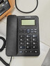 飞利浦（PHILIPS）有绳电话机座机 固定电话 办公家用 双接口 免电池 免提通话 一键拨号 黑名单 TD2815 黑色 实拍图
