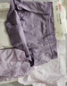 全棉时代女士内裤纯棉性感内裤女蕾丝三角裤 深绛紫+风铃紫+轻粉紫 170 实拍图