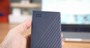 西部数据（WD）6TB 移动硬盘 USB3.0 My Passport随行版2.5英寸 黑 机械硬盘 笔记本电脑外接 大容量加密存储 实拍图