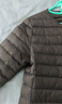 鸭鸭（YAYA）佟丽娅明星同款轻薄羽绒服女短款韩版休闲保暖羽绒内胆轻便外套 黑色 2XL 实拍图