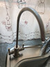 泉清氧 净水龙头沁园净水器通用2分鹅颈水龙头双进出龙头不锈钢净水机龙 不锈钢304双水 实拍图