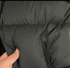 太平鸟男装 【95%进口鸭绒】连帽羽绒服冬面包服防寒短款排骨外套 15D暗影黑(阔型)第二批 S 实拍图