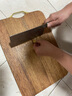 原森太南美柚木实木菜板加厚砧板防霉抗菌案板家用厨房砍切菜板 实拍图