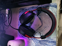 iKF V11 Pro7.1四模无线游戏耳机头戴式7.1环绕音效蓝牙有线电竞专用三角洲FPS无畏契约辨位 黑红色 实拍图