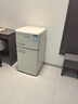 德姆勒（DEMULLER）复古冰箱小型大容量家用租房电冰箱 化妆品静音强劲网红冰箱冷藏冷冻节能 芝士白118升 118L芝士白 实拍图
