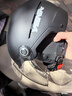 野马（YEMA）3c认证新国标A类365S电动车头盔男女加大码大号大头围冬季四季通用摩托车安全帽 皮亚黑配透明长镜 实拍图