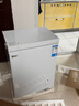 志高（CHIGO）小冰柜家用冷冻小型一级节能省电迷你卧式冷藏保鲜储母乳冷柜 【一级能效 全国联保】 106L 单温单门 实拍图