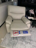 芝华仕（CHEERS）头等舱布单椅布艺沙发客厅家具电动功能芝华士舒适代表作9780白 实拍图