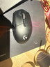 罗技（G）304 LIGHTSPEED无线鼠标 游戏鼠标 轻质便携 鼠标宏 绝地求生FPS英雄联盟吃鸡 生日礼物 黑色 实拍图