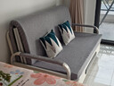 楠姝【当天发货】沙发床折叠两用多功能储物推拉床简易单人伸缩床客厅 【1.58m储物款】5cm海绵+2cm椰棕 实拍图