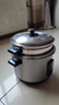 三角牌（Triangle）电饭煲家用不锈钢电饭锅3L煮饭锅2-3人老式电饭煲304不锈钢胆米饭锅带蒸笼TG-Z30X12Z 实拍图
