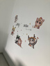墨斗鱼墙壁贴画 儿童床头卧室装饰墙贴纸墙面门贴墙壁遮丑猫咪装饰墙纸 实拍图