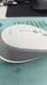 罗技（Logitech） M380 无线鼠标 无线2.4G 办公鼠标 百度AI智能语音输入打字翻译 家用办公型M380 珍珠白 实拍图