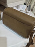 裘真信封包女链条斜挎单肩包休闲复古小包植鞣头层牛皮包包 大象灰-中号 实拍图