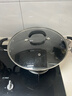 苏泊尔（SUPOR）炒锅双耳炒锅铁锅深型平底无涂层铸铁炒锅燃气电磁炉通用加深加大 34CM(适合3~7人)  34cm 实拍图