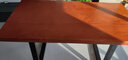 宜朝实木书桌写字桌去客厅化大长桌大书桌电脑桌电竞桌学习桌长条桌子 经典款长140宽70高75板厚5cm 实拍图