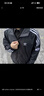 adidas休闲简约三条纹梭织立领夹克外套男装秋季阿迪达斯三叶草   黑色（推荐选大一码）   L 实拍图