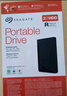 希捷（SEAGATE）移动硬盘5TB USB3.0 简系列2.5英寸 黑色 机械硬盘 便携大容量 笔记本电脑外接 外置办公 数据恢复 实拍图