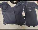 京东京造【10A抑菌】A类一等品50支纯棉睡衣男睡衣秋冬情侣家居服绀青XL 实拍图